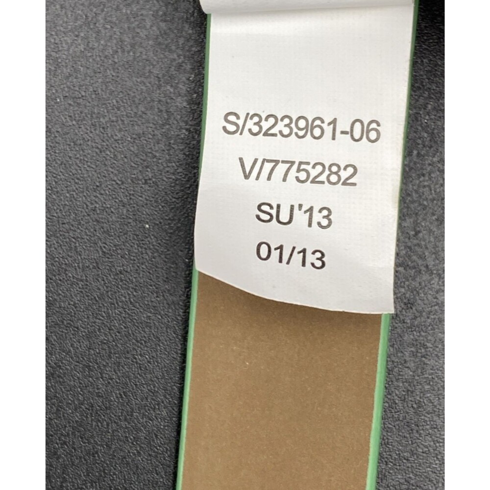 Banana Republic Green Snakeskin Embossed Belt Medium 3/4" Synthetic Leather NWT - Picture 7 of 8